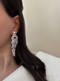 گوشواره زنانه مجلسی پرکار کالکشن کوالیتی